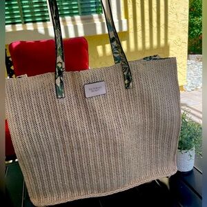 Victoria’s Secret Straw Tote